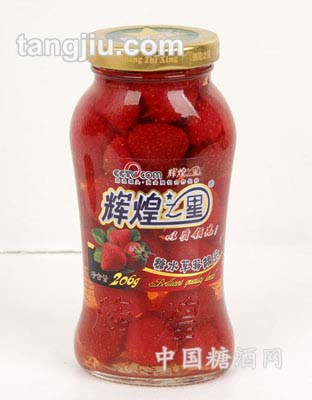 糖水草莓罐头206g