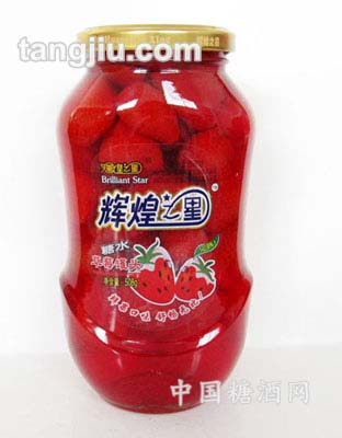 糖水草莓罐头506g