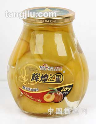 糖水黄桃罐头880g