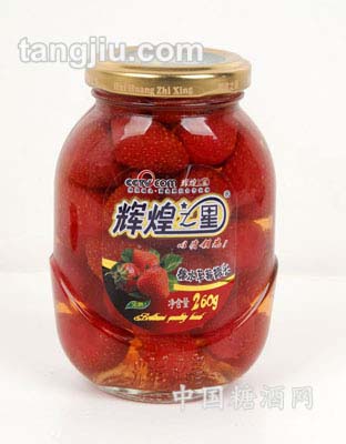 糖水草莓罐头260g