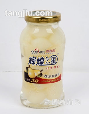 糖水梨罐头206g