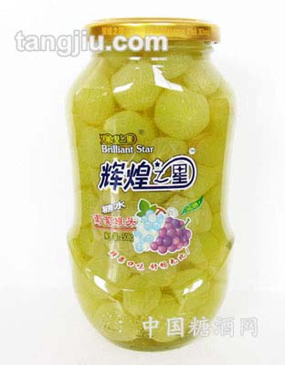 糖水葡萄罐头508g