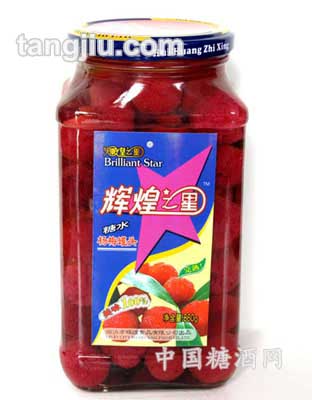 糖水杨梅罐头660g