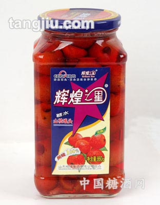 糖水山楂罐头860g