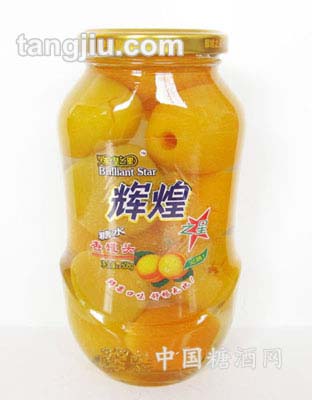 糖水杏罐头506g