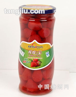 糖水草莓罐头700g