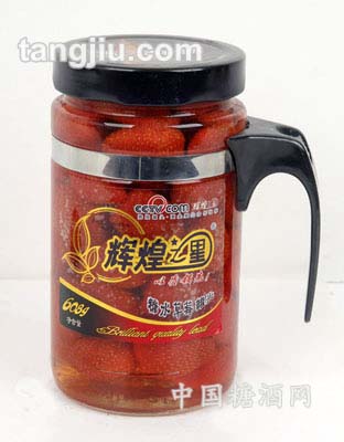 糖水草莓罐头608g