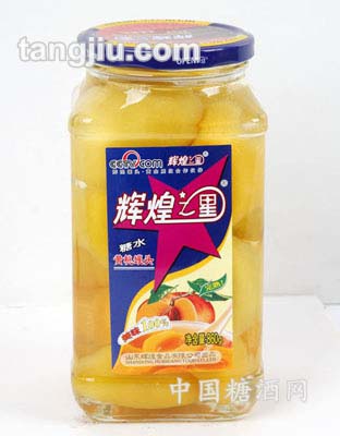 糖水黄桃罐头860g