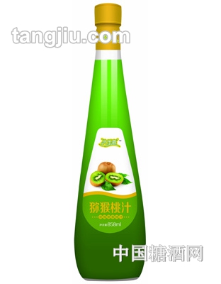 优乐嘉猕猴桃汁858ml瓶装
