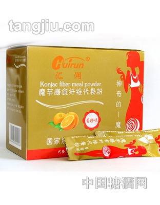 魔芋膳食纤维代餐粉-香橙