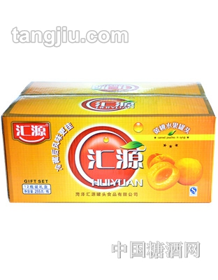 汇源黄桃水果罐头255g
