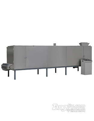 连续式往复烤箱设备5米5层宠物饲料干燥机械