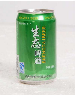 9度易拉罐生态啤酒