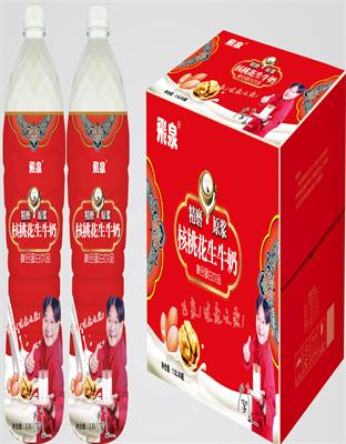 飞泉精磨原浆核桃花生牛奶1.5L