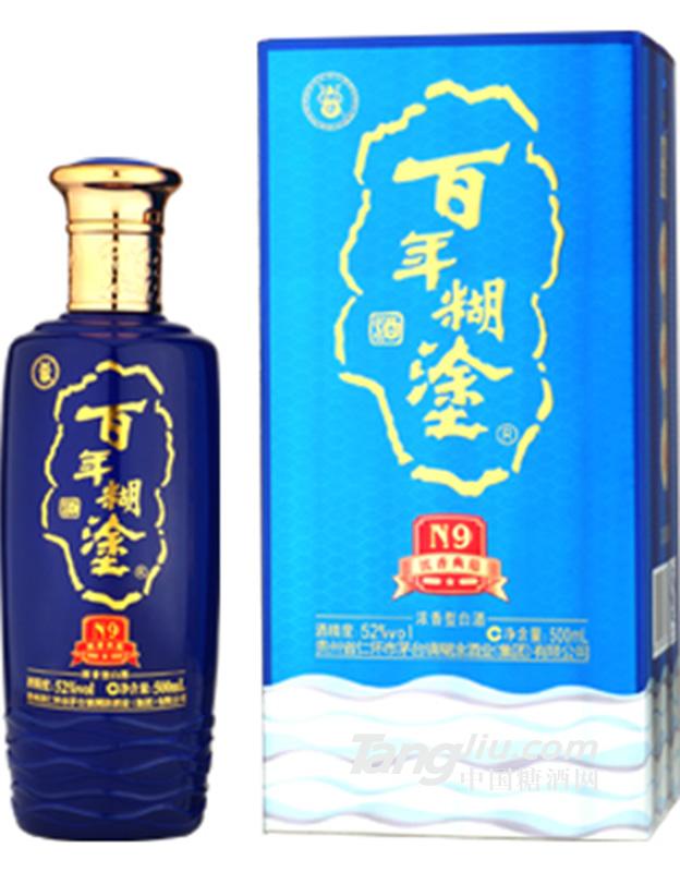 52度 百年糊涂浓香典范N9 500ml