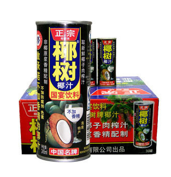 椰树牌椰子汁格
