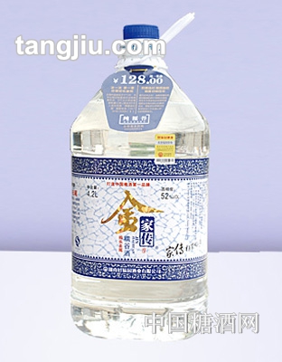 金家传糯谷酒（大金）52度瓶装4.2L