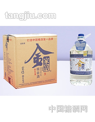 46度金家传糯谷酒（大金）4.2L