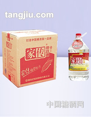 50度家传苞谷酒（大红）箱装4.2L