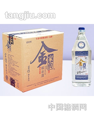 46度金家传糯谷酒（中金）1.5L