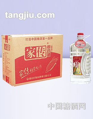 50度家传苞谷酒（小红）箱装1.6L