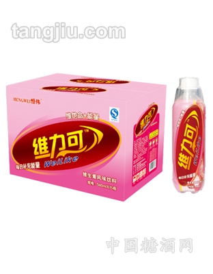 恒伟维力可500mlX15维生素饮料粉