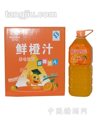 恒伟2000ML鲜橙汁