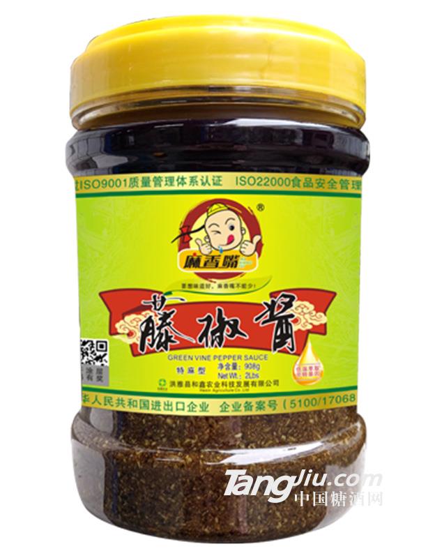 麻香嘴藤椒酱 908g