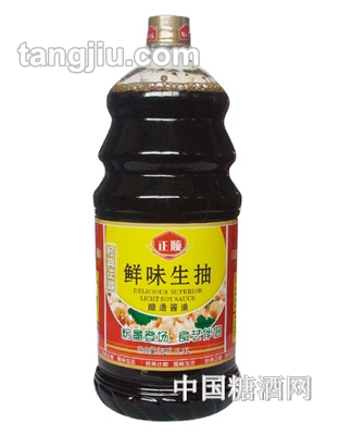 鲜味生抽镇江酱油1900ml