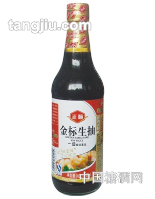 正顺金标生抽500ml