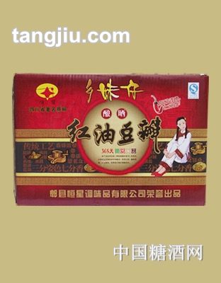 乡妹仔豆瓣酱纸箱