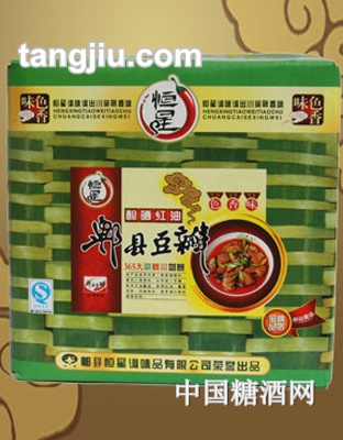 恒星红油豆瓣