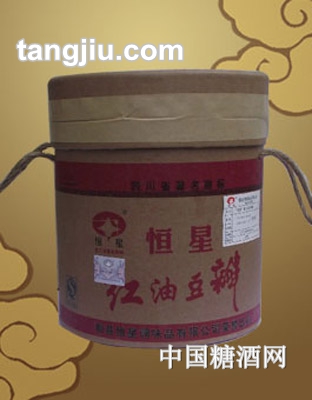 红油豆瓣纸桶装