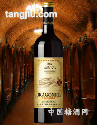 鲁龙酒庄干红葡萄酒2002