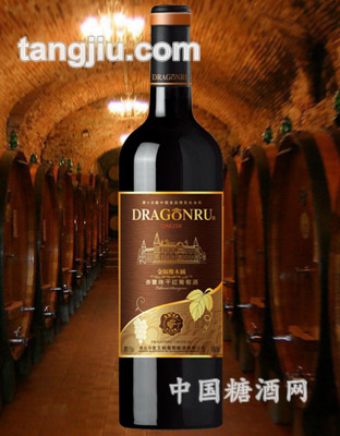 鲁龙酒堡干红葡萄酒金版