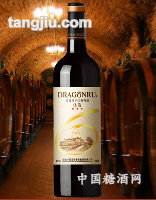 鲁龙酒庄优先级干红葡萄酒