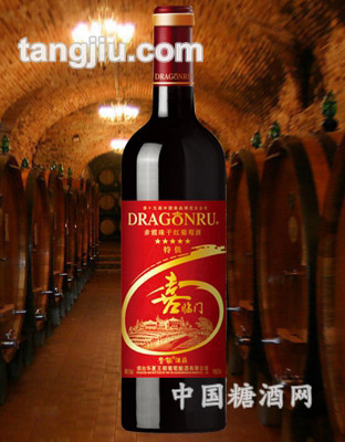 鲁龙酒庄喜临门干红葡萄酒