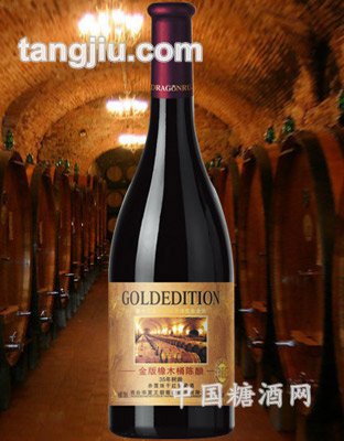 金版橡木桶陈酿干红36年树龄