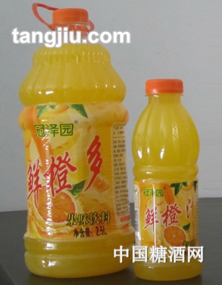 冠泽园鲜橙多2.5L