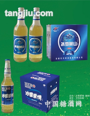 冰雪豪情冰雪黄山啤酒500ml