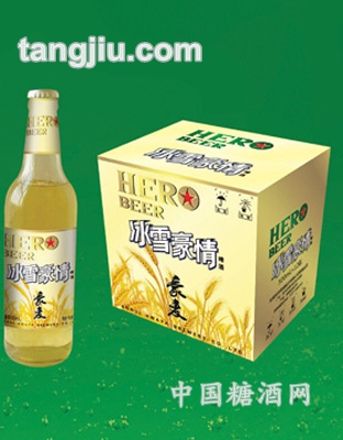 冰雪豪情豪麦啤酒500ml