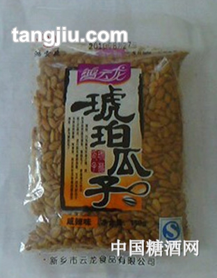 鸿运龙琥珀瓜子咸辣味