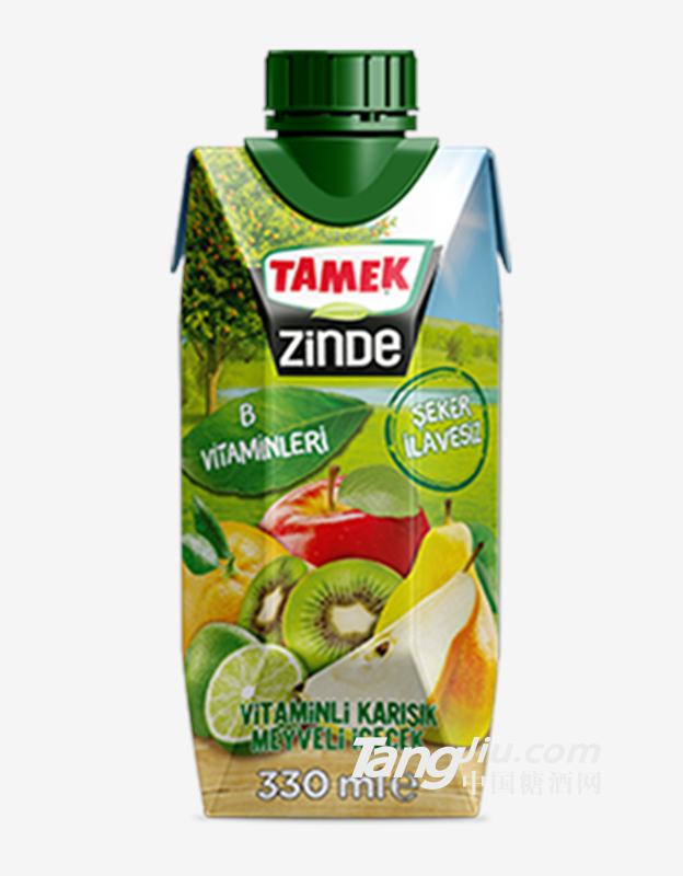 荅梅肯TAMEK维他命B绿色水果混合果汁