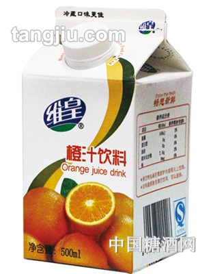 维皇橙汁500ml