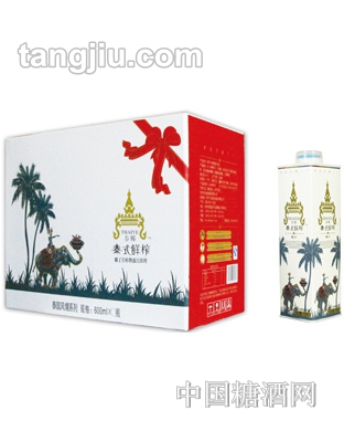 泰椰泰式鲜榨椰汁礼盒-600ml