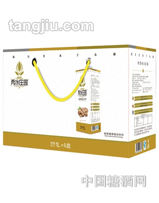 秀水庄园核桃植物蛋白饮料礼盒1L