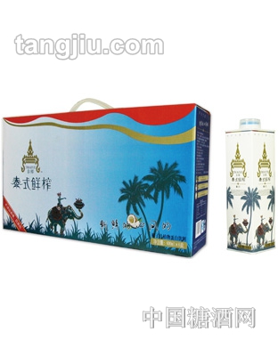 泰椰泰式鲜榨椰汁礼盒600ml
