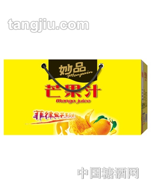 妙品芒果汁礼盒210ML