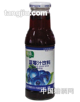 妙品蓝莓汁310ML