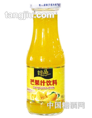 妙品芒果汁饮料210ml